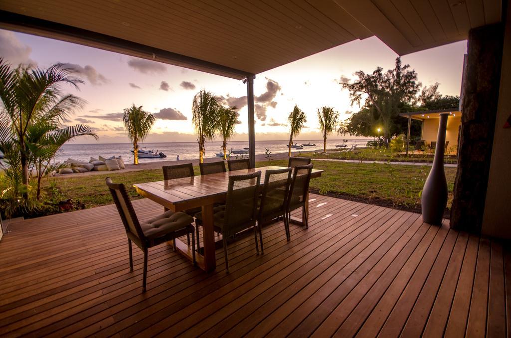 L'Escale 3 Bedrooms Sea View And Beachfront Suite By Dream Escapes Tamarin Eksteriør billede